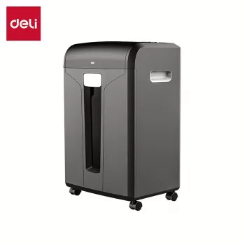 Deli E14400 Cross-Cut Papīra Šrederis, 12 Lapas, 23L, Melns