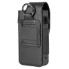 Ulefone Armor 26 Ultra Premium PU Leather Flip Wallet Case ar Karšu Slotiem un Statīvu - Melns