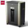 Deli ET099 Cross-Cut Paper Shredder, 10-Sheet, 15L, P-4 Security