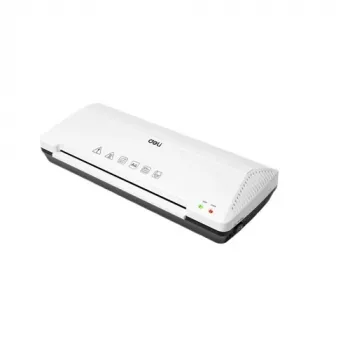 DELI Office Laminator ET102 A4 - Hot & Cold, 2 Rollers, 250 mm/min, Black