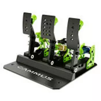 CAMMUS LC200 2-Pedal Set ar 200kg Load Cell bremzi un Hall Effect gāzes pedāli