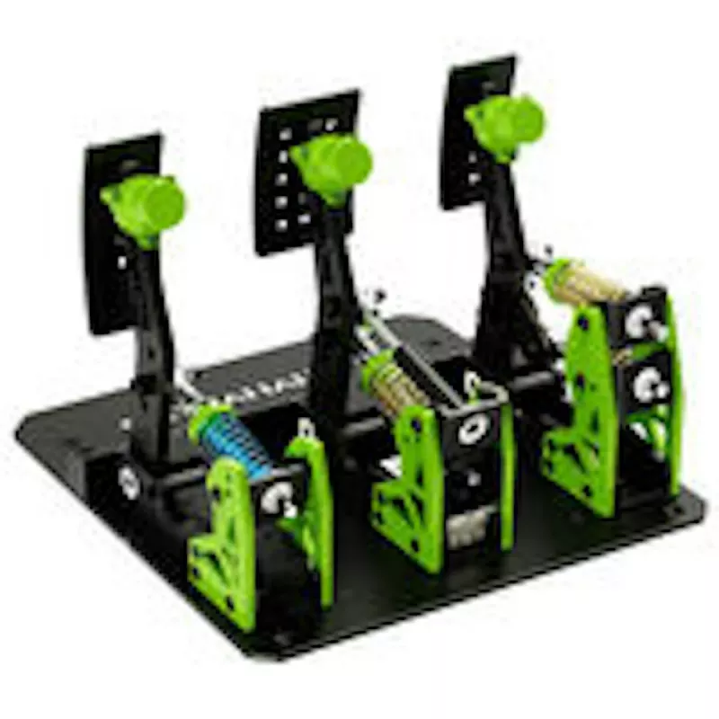 CAMMUS LC200 2-Pedal Set ar 200kg Load Cell bremzi un Hall Effect gāzes pedāli