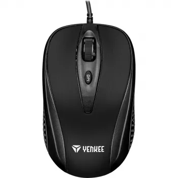YENKEE YMS 1025 BK QUITO USB vadu pele, optiska, 1000 DPI, 4 pogas, melna