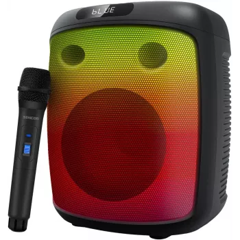 SENCOR Partycon BASE portatīvais Bluetooth skaļrunis 100W, IPX4, TWS, LED
