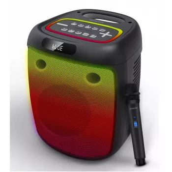SENCOR Partycon BASE portatīvais Bluetooth skaļrunis 100W, IPX4, TWS, LED