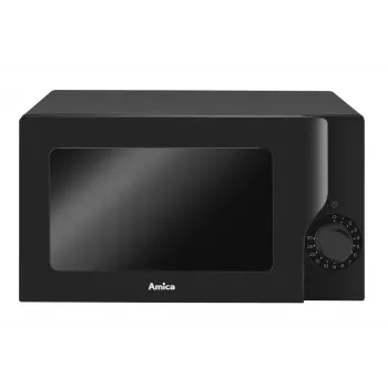 AMICA Mikroviļņu krāsns AMGF17M2B ar grilu, 17L, 700W, Melna