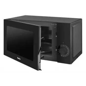 AMICA Mikroviļņu krāsns AMGF17M2B ar grilu, 17L, 700W, Melna