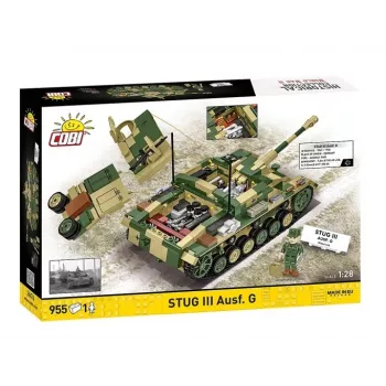 COBI KLOCKI StuG III Ausf. G Būvbloķēšanas komplekts - 955 gab.