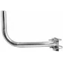 ROBSON L500B balkona margu antenas stiprinājums (50 cm) - cinkots tērauds, universāla 38 mm skava