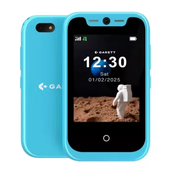 Garett OneKid Phone Niebieski - bērnu viedpulkstenis ar GPS, SOS, IP67, zils