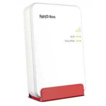 FRITZ!Box 6860 5G v2 5G/4G mobilais maršrutētājs ar Wi-Fi 6 Dual-Band, Gigabit LAN, DECT bāzes staciju