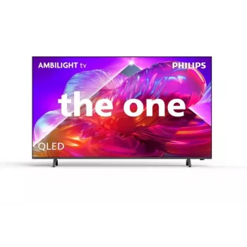 Philips 75PQS9001/12 75 collu QLED 4K Ultra HD Google TV ar 3-pusīgu Ambilight, MiniLED, 120Hz, Dolby Vision un Atmos, VRR, ALLM, FreeSync Premium, G-Sync Compatible, 4x HDMI 2.1, 2x USB, Wi-Fi, Bluetooth 5.0, DVB-T/T2/C/S/S2, Pelēks