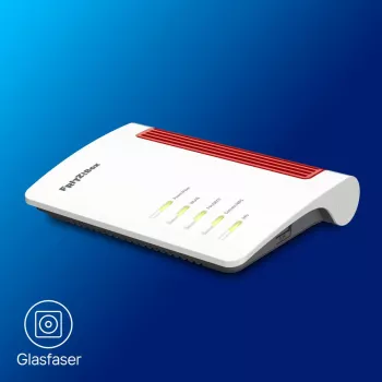 FRITZ! Box 5630 balts divu joslu Wi-Fi 6 DSL/VDSL maršrutētājs ar DECT bāzi, Gigabit Ethernet, USB 2.0, SFP ligzdu