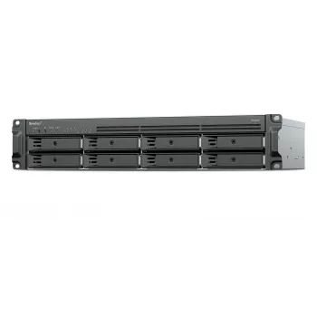 Synology RackStation RS1226+ 8 slotu plaukta NAS serveris, AMD Ryzen V1500B 2.2GHz, 4GB DDR4 ECC, 2x 2.5GbE, bez diskiem