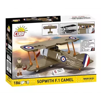 COBI 186 gab. HC LIELAIS KARŠ / 2999 / Sopwith F.1 Camel