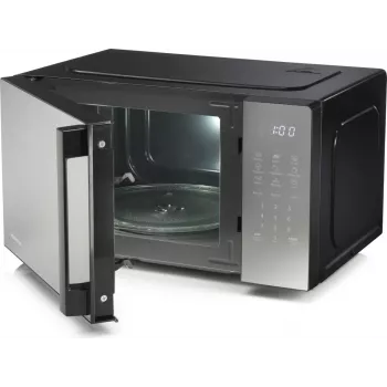 Hisense 742039 brīvi stāvoša solo mikroviļņu krāsns 20L 700W sudraba