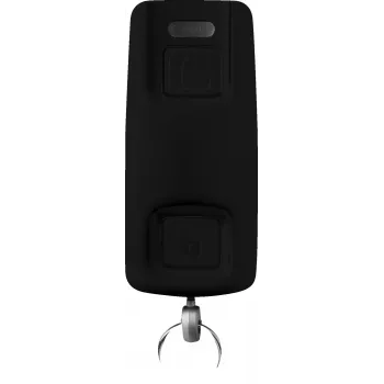 ABUS Security-Center HomeTec Pro CFF3100 tālvadības pults – 2 kanālu bezvadu atslēgas piekariņš CFA3000/CFA3010 durvju slēdzenes piedziņām, 868.3 MHz, sudraba