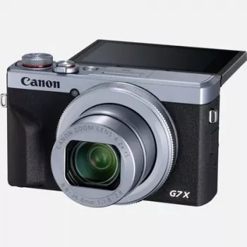 Canon PowerShot G7 X Mark III digitālā kamera (20.1MP, 4.2x optiskais tālummaiņas objektīvs, 4K video, Wi-Fi/Bluetooth) - Melna