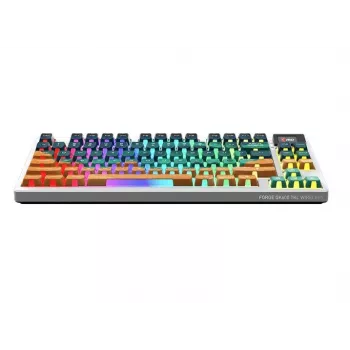 MSI Forge GK600 TKL bezvadu mehāniskā spēļu tastatūra - Mars US ANSI, tri-mode, hot-swappable Forge slēdži, per-key RGB, PBT taustiņi