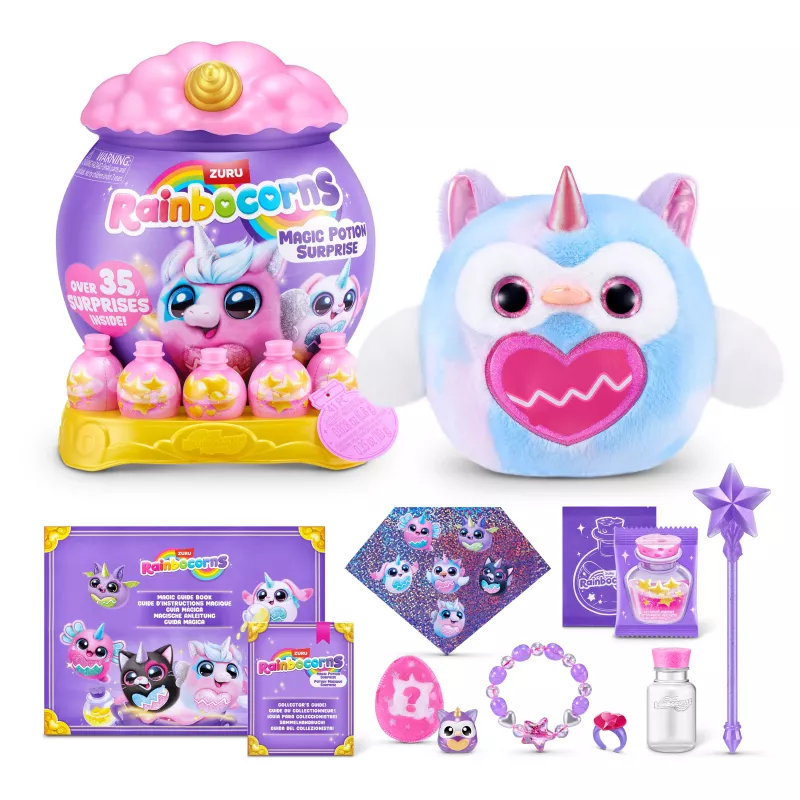 Zuru Rainbocorns Magic Potion Surprise 1. sērijas kolekcionējamā rotaļlieta ar pārsteigumu