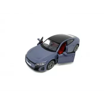 PULIO Auto MSZ 1/36 Audi RS E-Tron GT ar gaismu un skaņu, metāla modelis