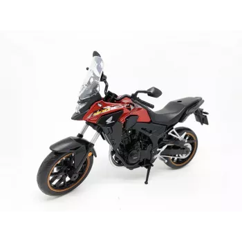 PULIO MSZ 1:12 Honda CB400X sarkanais atlietais motocikla modelis