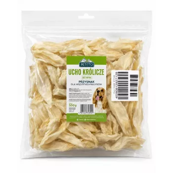 PTI PETITTO Truša auss suņu kārumi bez kažokādas, 500 g