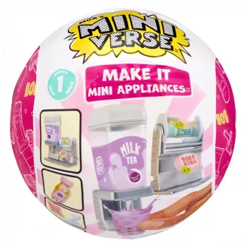 MGA Miniverse Make It Mini Boba Machine DIY komplekts