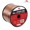 MACLEAN MCTV-512 Skaļruņu kabelis 100m 2x1,5mm² caurspīdīgs OFC uz ruļļa