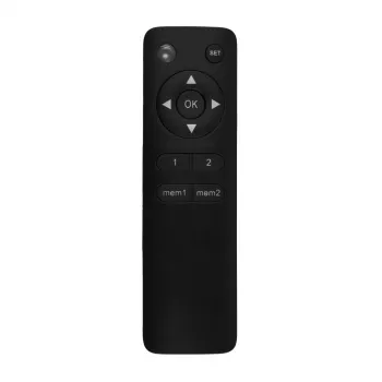 MACLEAN MC-158 bezvadu RF tālvadības pults elektriskajām vadības ierīcēm, 433,92 MHz, 3 pogas, balta