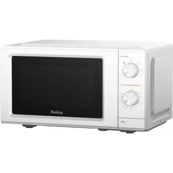 AMICA MMF20M3W Solo mikroviļņu krāsns, 20 L, 700 W, balta