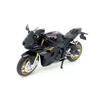 PULIO Motocikla MSZ 1/12 Honda CBR1000RR-R Fireblade SP melns metāla modelis
