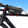 WILDMAN GX200 velosipēda rāmja soma ar telefona turētāju, zaļa