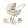 MILLY MALLY leļļu ratiņi Dori NATURE - dabīgs koks, klasisks Skandināvijas dizains, līdz 45 cm lellēm, no 12 mēn.