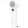 USAMS Ice-Cooling rokas ventilators 2000mAh balts
