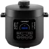 CONCEPT CK6001 Multivārs 5L 900W 10 programmas, nepiedegošs, melns/nerūsējošais tērauds