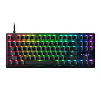 Razer Huntsman V3 Tenkeyless 8KHz spēļu tastatūra - vācu izkārtojums (QWERTZ), Razer Analog Optical Switches Gen-2, Chroma RGB, melna