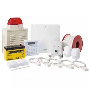 ABUS AZAA10200 Terxon SX signalizācijas sistēmas komplekts, 8 vadu zonas, 1 pretmanipulācijas zona