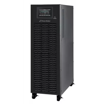 PowerWalker VFI 15K CPG PF1 3/3 BE - 15kVA Online Double-Conversion UPS, Tornis, 3-Fāžu, Tīrā Sinusa Vilnis, LCD, USB/RS-232, SNMP Slots