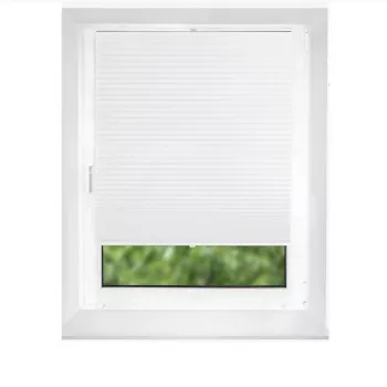 Pearl 100x170 baltas plisē žalūzijas ar termo pārklājumu