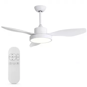 Extralink Aero Breeze 47 Smart WiFi griestu ventilators, balts, ar aplikācijas vadību, 119 cm