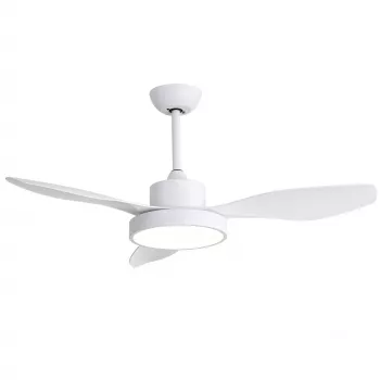 Extralink Aero Breeze 47 Smart WiFi griestu ventilators, balts, ar aplikācijas vadību, 119 cm