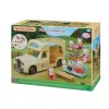 EPOCH Sylvanian Families Campervan rotaļu komplekts - Ģimenes kempinga piedzīvojumu auto