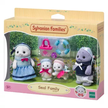 Sylvanian Families Roku ģimenes figūriņu komplekts - Glenn, Amanda un mazulis Nicola ar aksesuāriem
