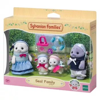 Sylvanian Families Roku ģimenes figūriņu komplekts - Glenn, Amanda un mazulis Nicola ar aksesuāriem