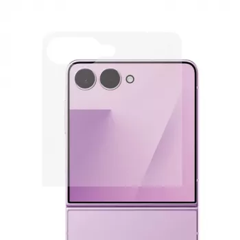 PanzerGlass aizsargstikls Samsung Galaxy Z Flip8 apakšekrānam - rūdīts stikls, 9H, izturīgs pret skrāpējumiem un triecieniem, sausa uzklāšana, kristāldzidrs