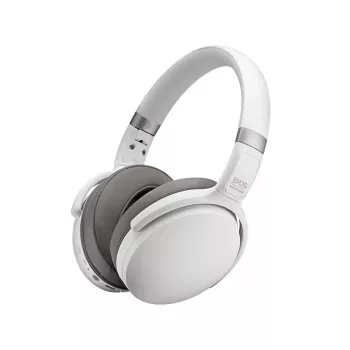 EPOS ADAPT 360 White bezvadu Bluetooth austiņas ar ANC un USB dongli