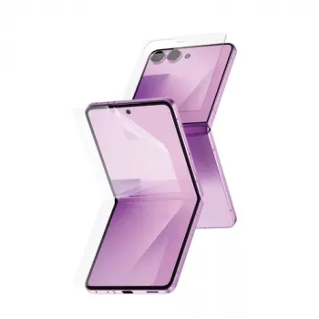PanzerGlass PG65143 Samsung Galaxy Z Flip8 galvenā ekrāna rūdīts stikls ar TPU plēvi