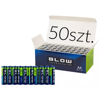 AA LR6 Super Alkaline bateriju 50 gab. komplekts – 1,5V ilgstošas darbības enerģija