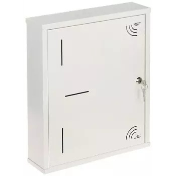 TESM-420X340X90N STALFLEX virsmas montāžas telekomunikāciju skapis, gaiši pelēks (RAL 7035), 420x340x90 mm, IP30, tērauds